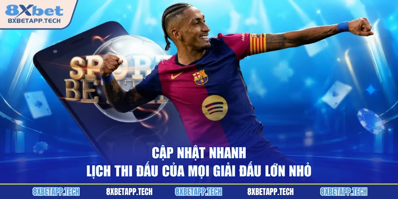 Cập nhật nhanh lịch thi đấu của mọi giải đấu lớn nhỏ